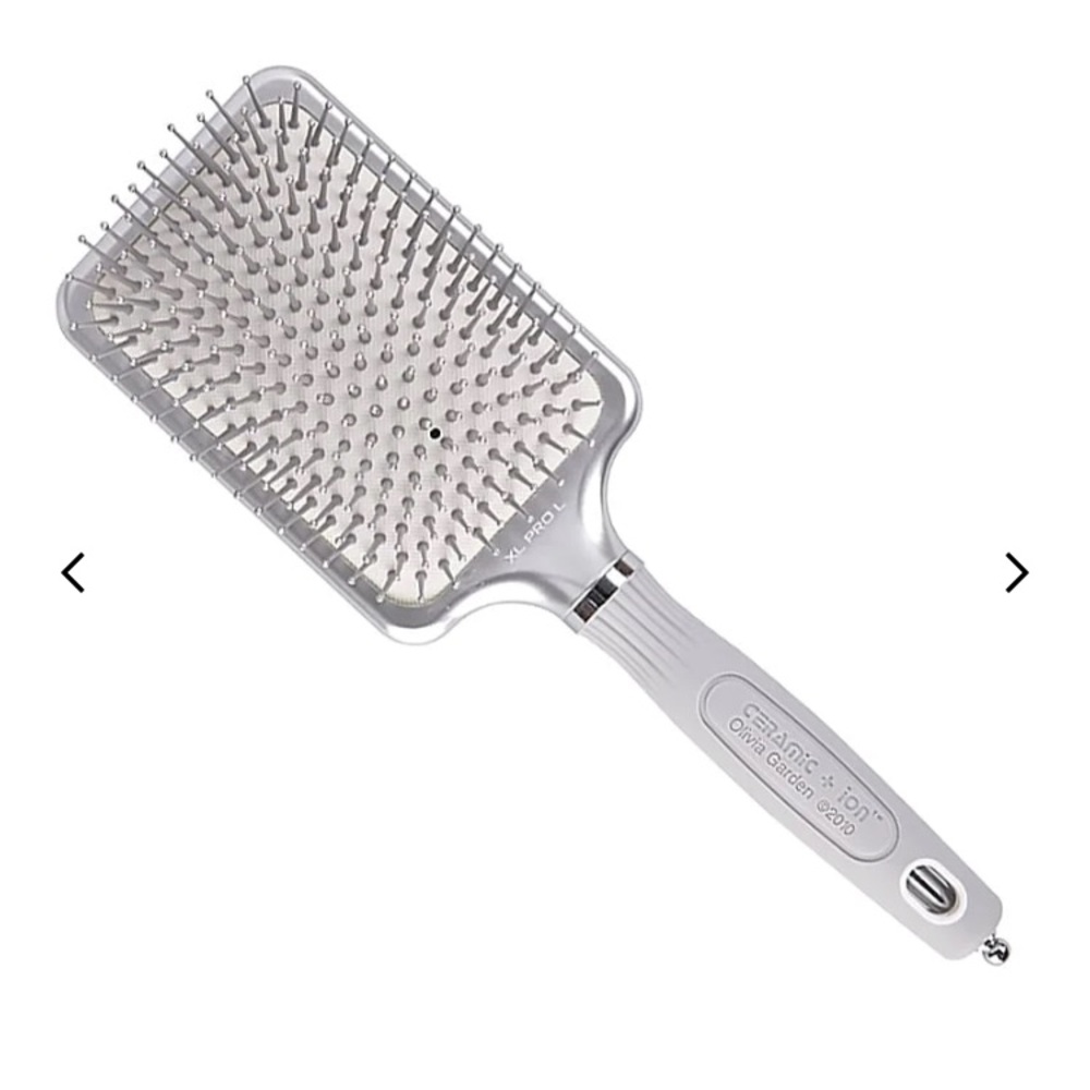 Olivia Garden Ceramic Ion XL Pro Paddle vented Brush W/ Ball Point Bristles